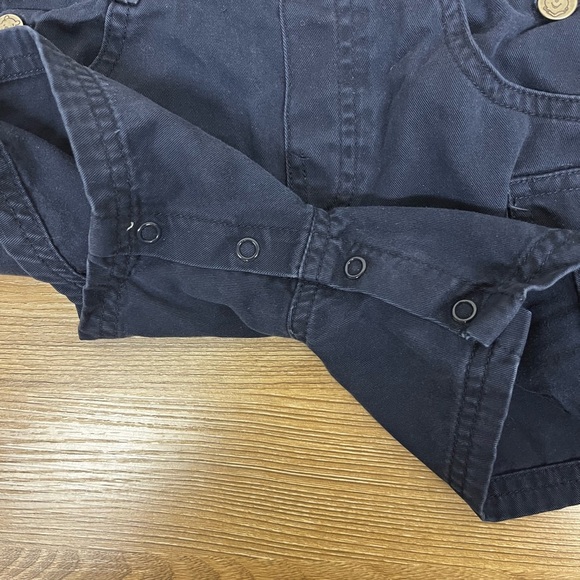 Vintage Disney Winnie the Pooh Overalls RETRO shorts Sz 18M Summer - Picture 5 of 7